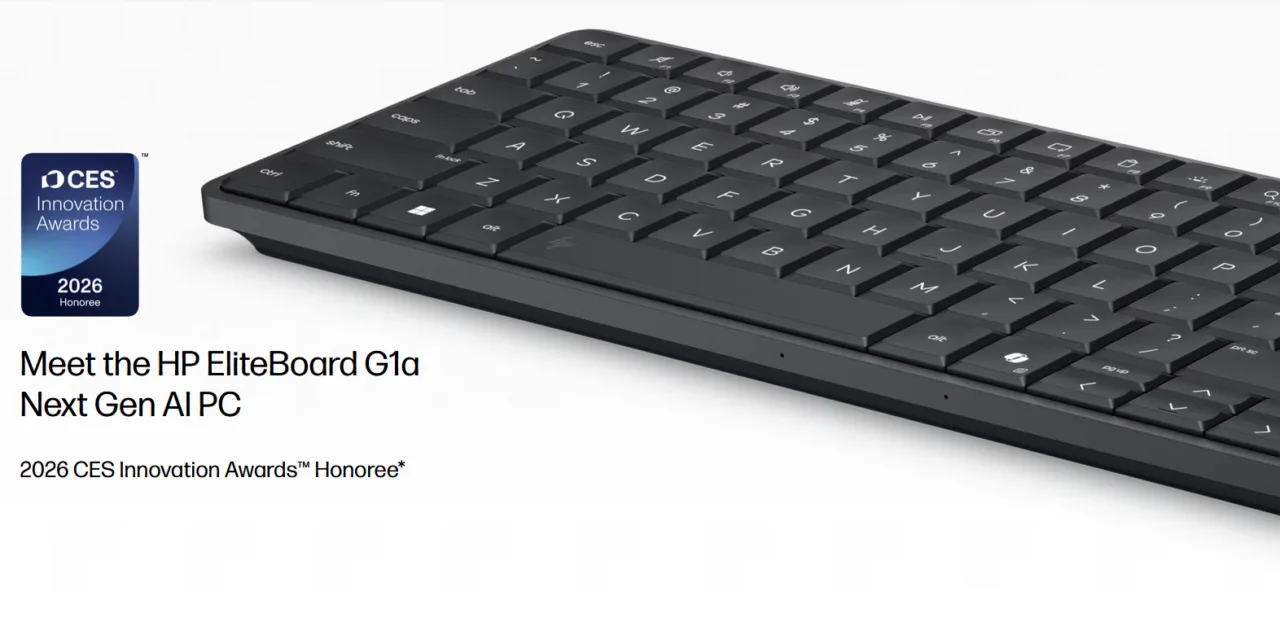 HP réalise une prouesse : mettre un ordinateur dans un clavier