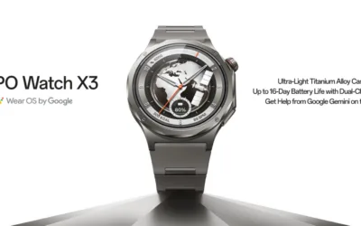 Oppo Watch X3 : Oppo passe à la vitesse supérieure