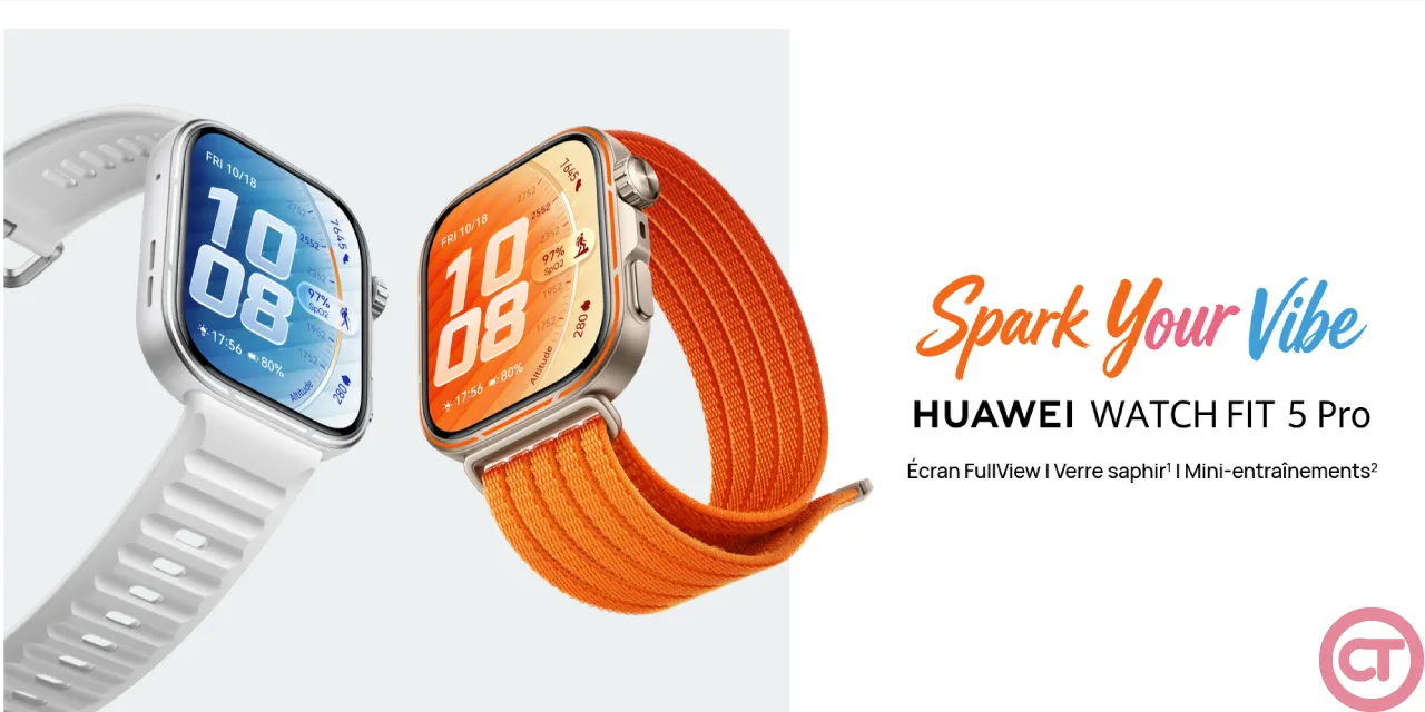 Huawei Watch Fit 5 Pro franchit un nouveau cap