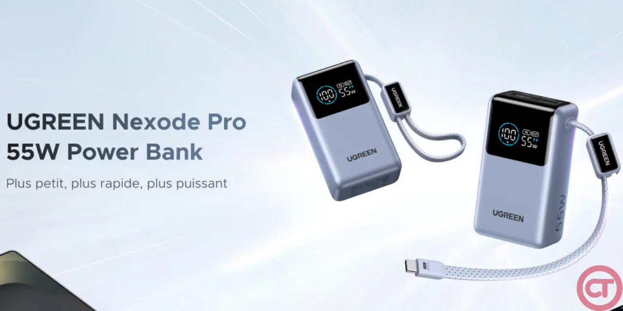 UGREEN Nexode Pro 55W : puissance et compacité
