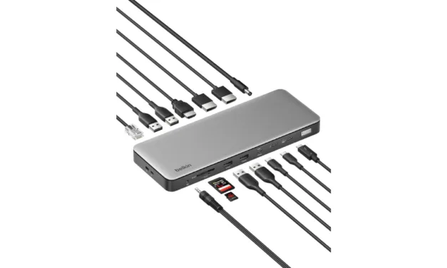 Belkin Connect Thunderbolt™ 4 : elle remplace tous vos adaptateurs